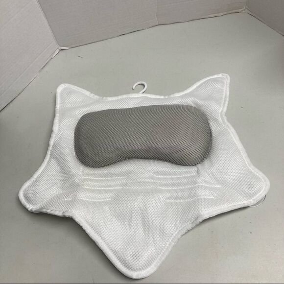 Bath pillow White, with 5 Suction Cups New With Tags - Picture 8 of 11